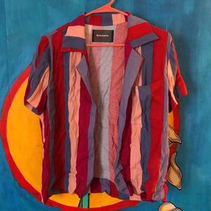 Reformation Striped Vintage Shirt